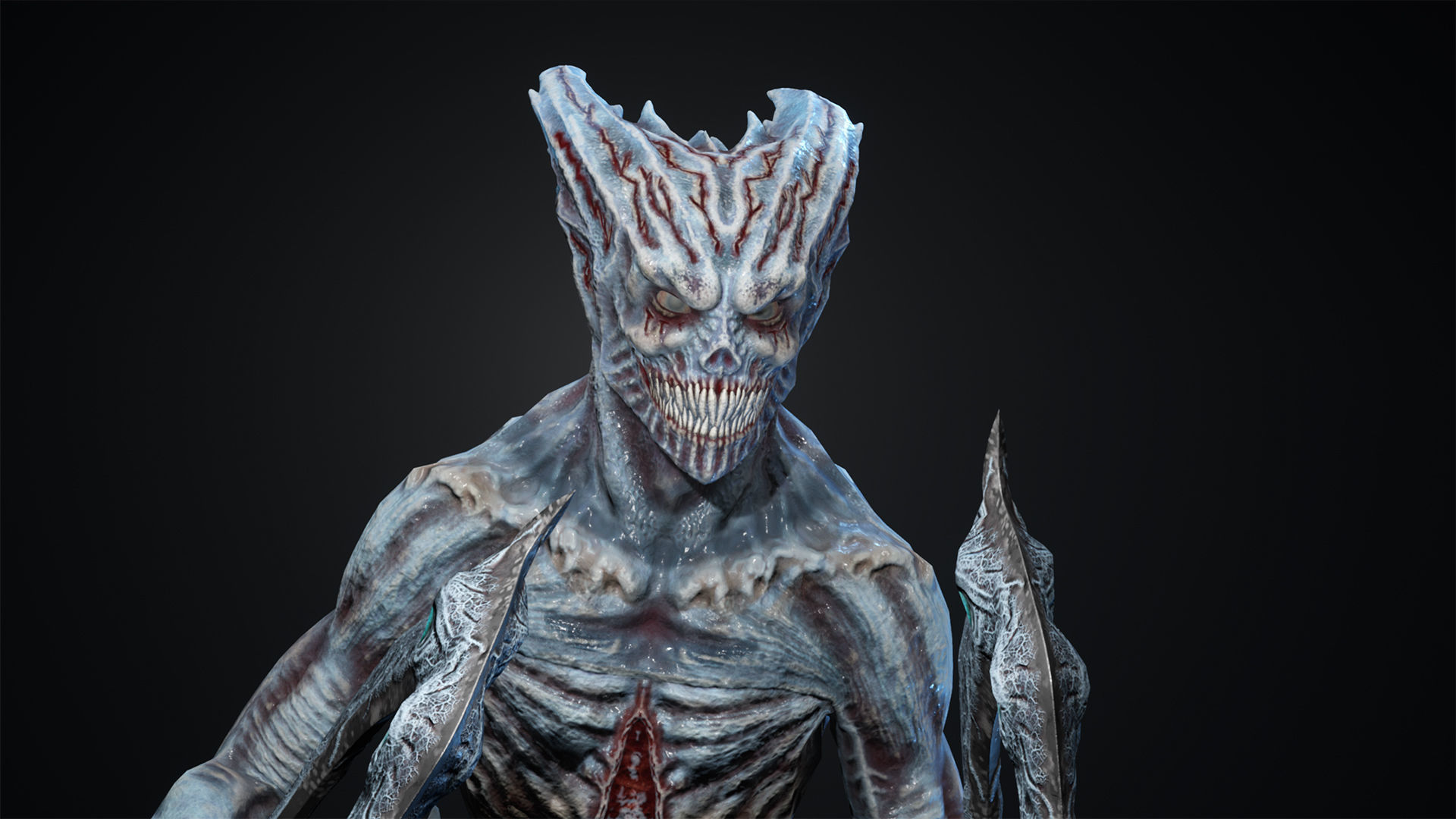 Monster 4 guardians of galaxy groot in action Low-poly 3D model_25