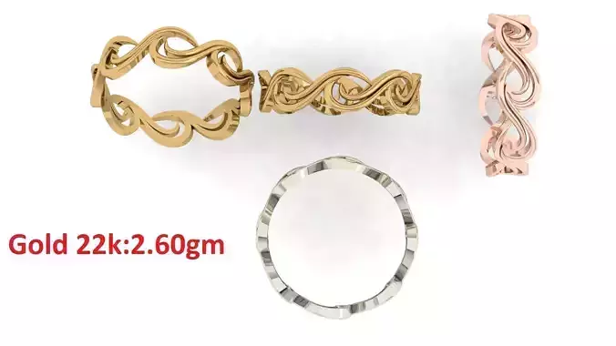 Plain Band ring  10 3D print model
