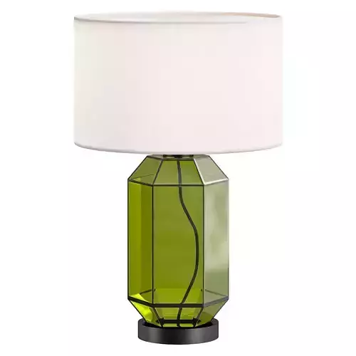 LAGUNA glass table lamp with shade