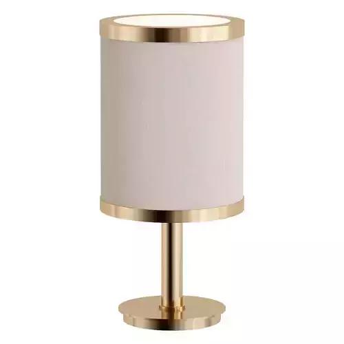 SHADY brass table lamp with shade