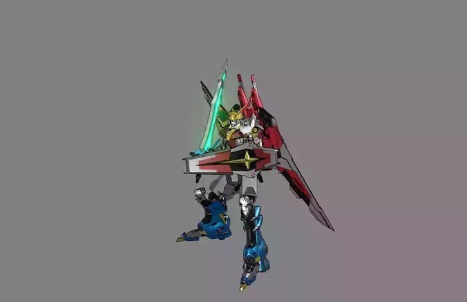 Attacker Gundam 5 A