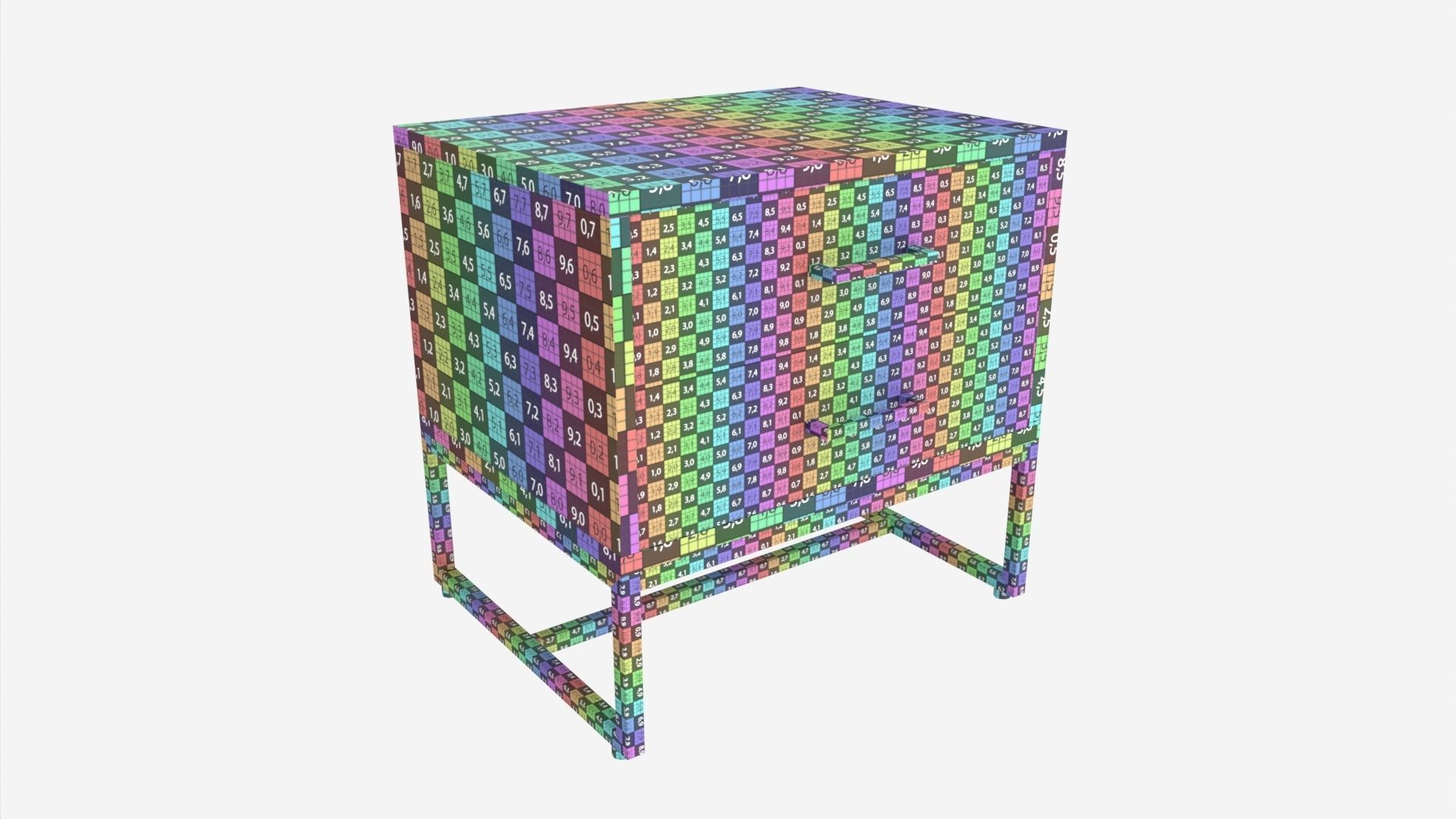 Nightstand Amsterdam 3D model_6