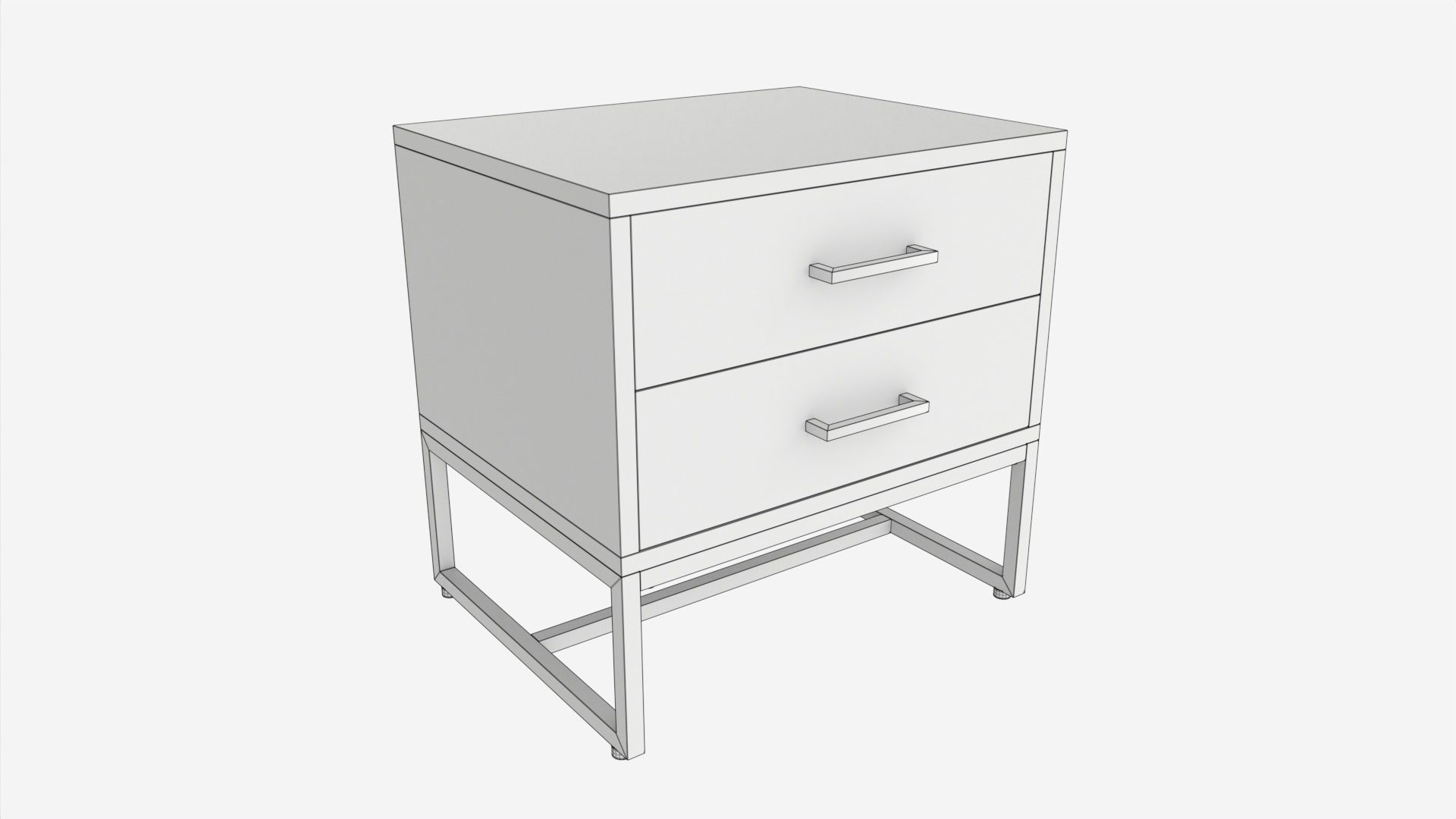Nightstand Amsterdam 3D model_5