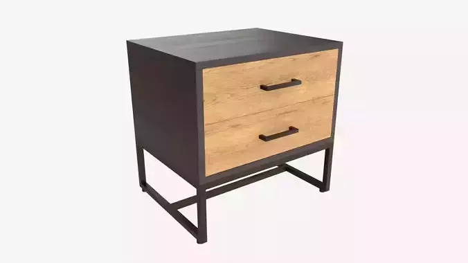 Nightstand Amsterdam 3D model