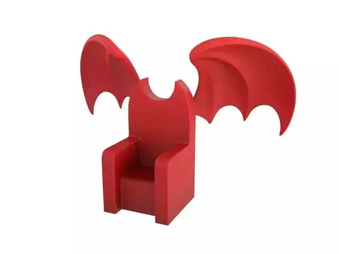 Furniture001 Bat Throne