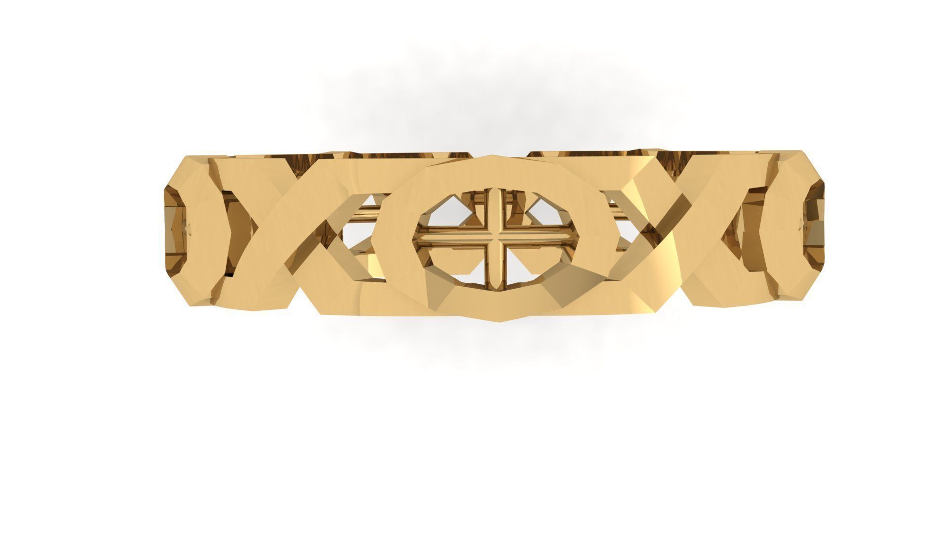 Plain Band ring  13 3D print model_4