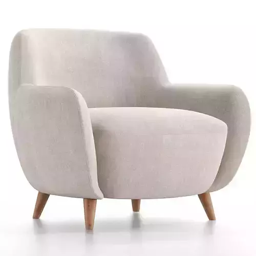 Ansil armchair 3d model