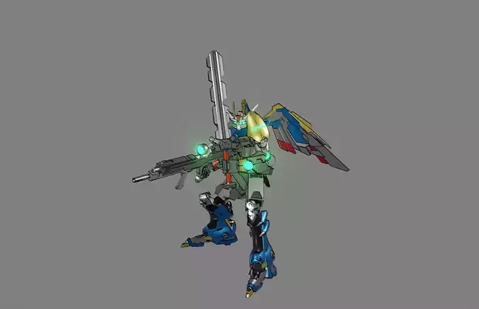 Attacker Gundam 12 A