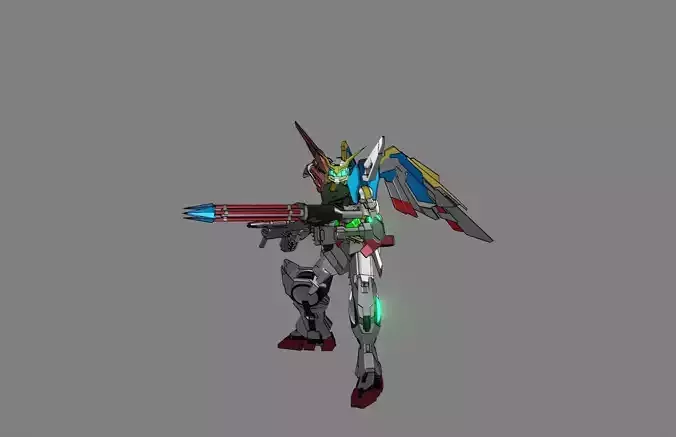 Attacker Gundam 10 A