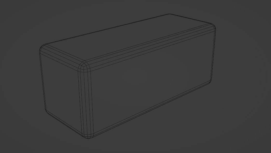 bread block Free 3D model_1