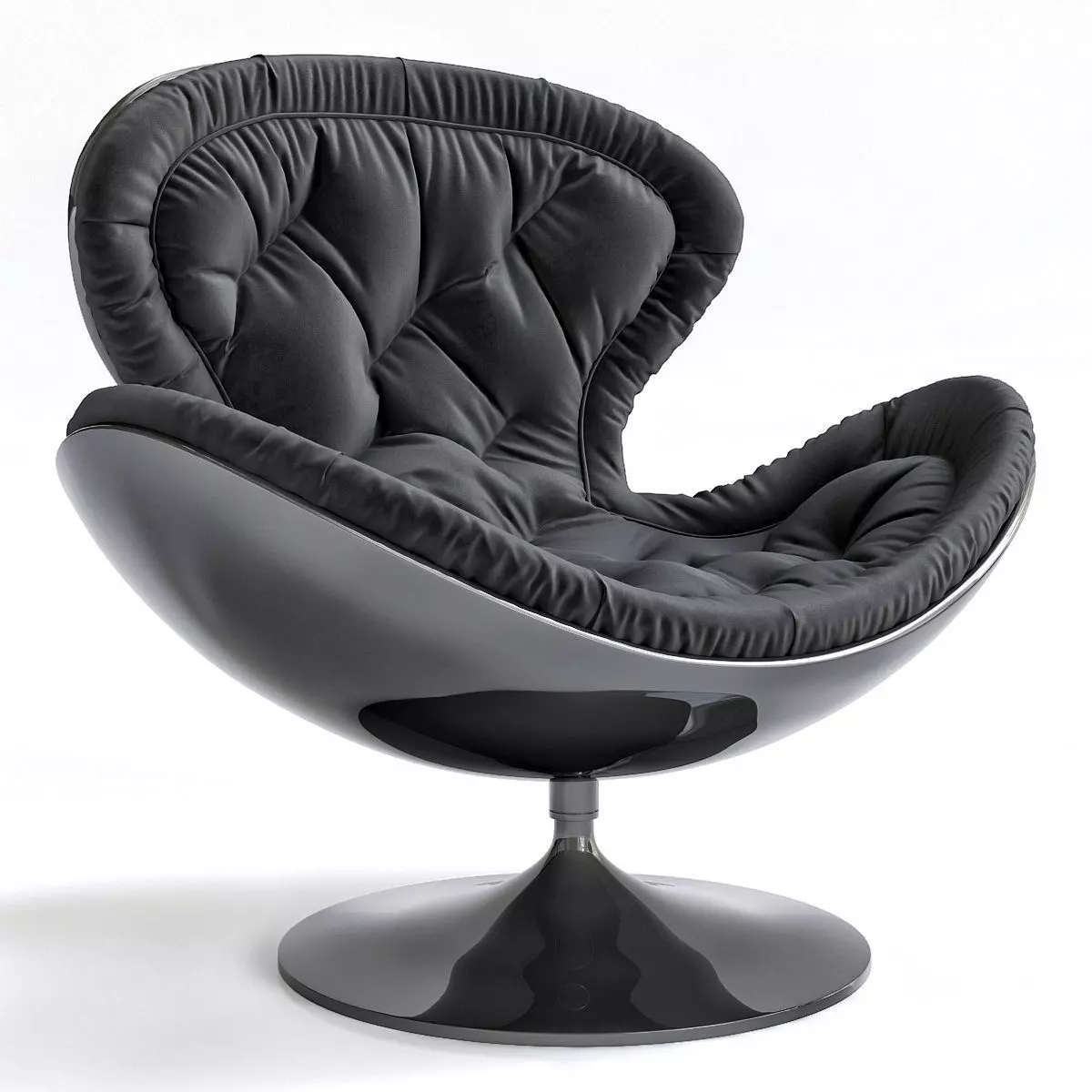 Jetsons armchair 3d model  Low-poly 3D model_0