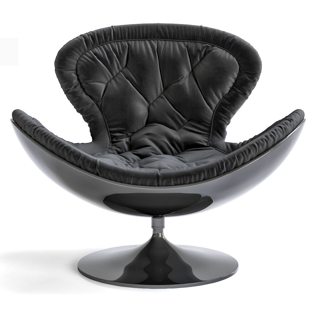 Jetsons armchair 3d model  Low-poly 3D model_1