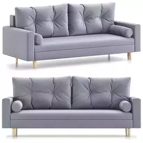 sofa HYMO Velvet Grafit 3d model