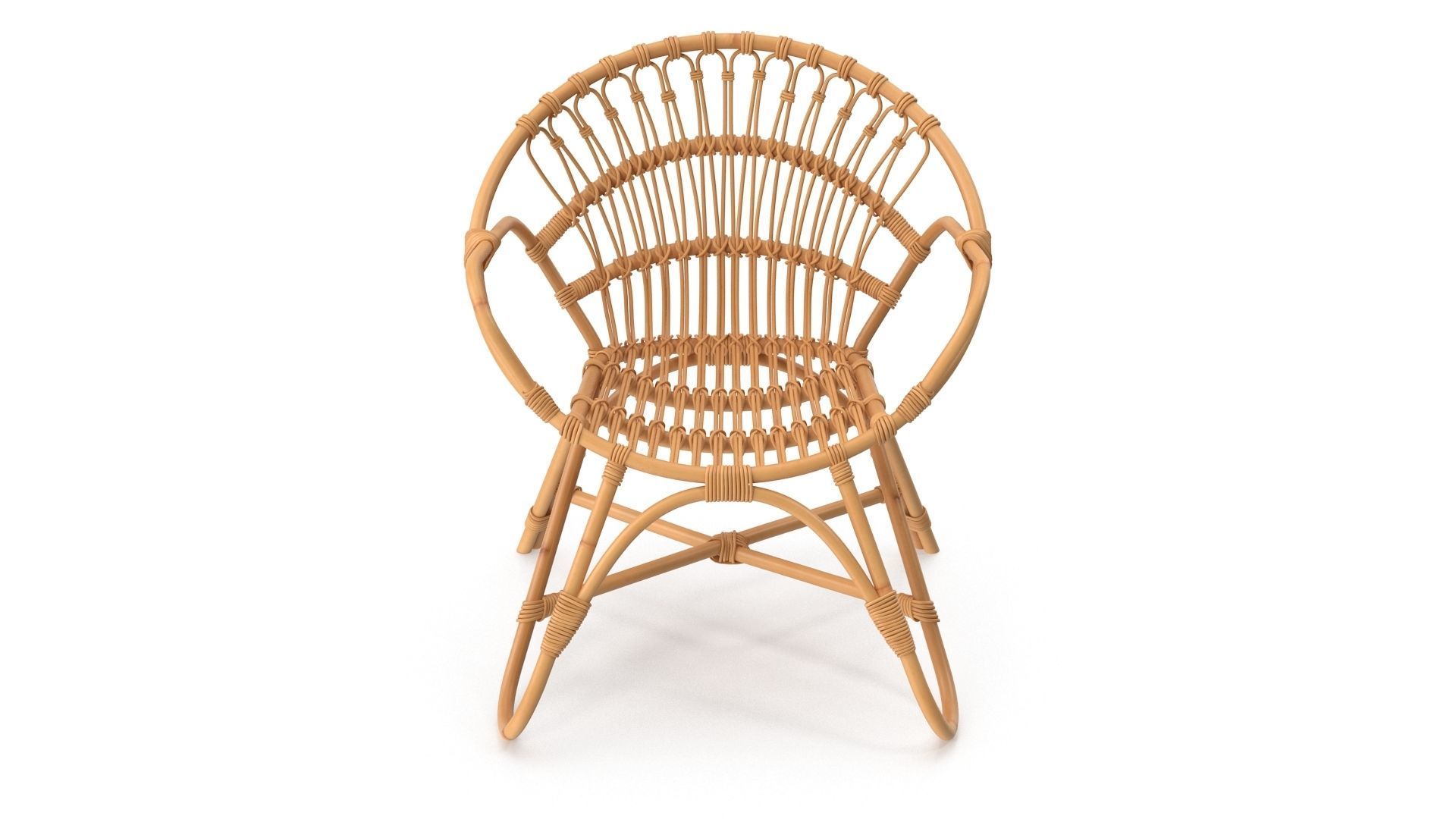 Bamboo Set v2 Low-poly 3D model_6