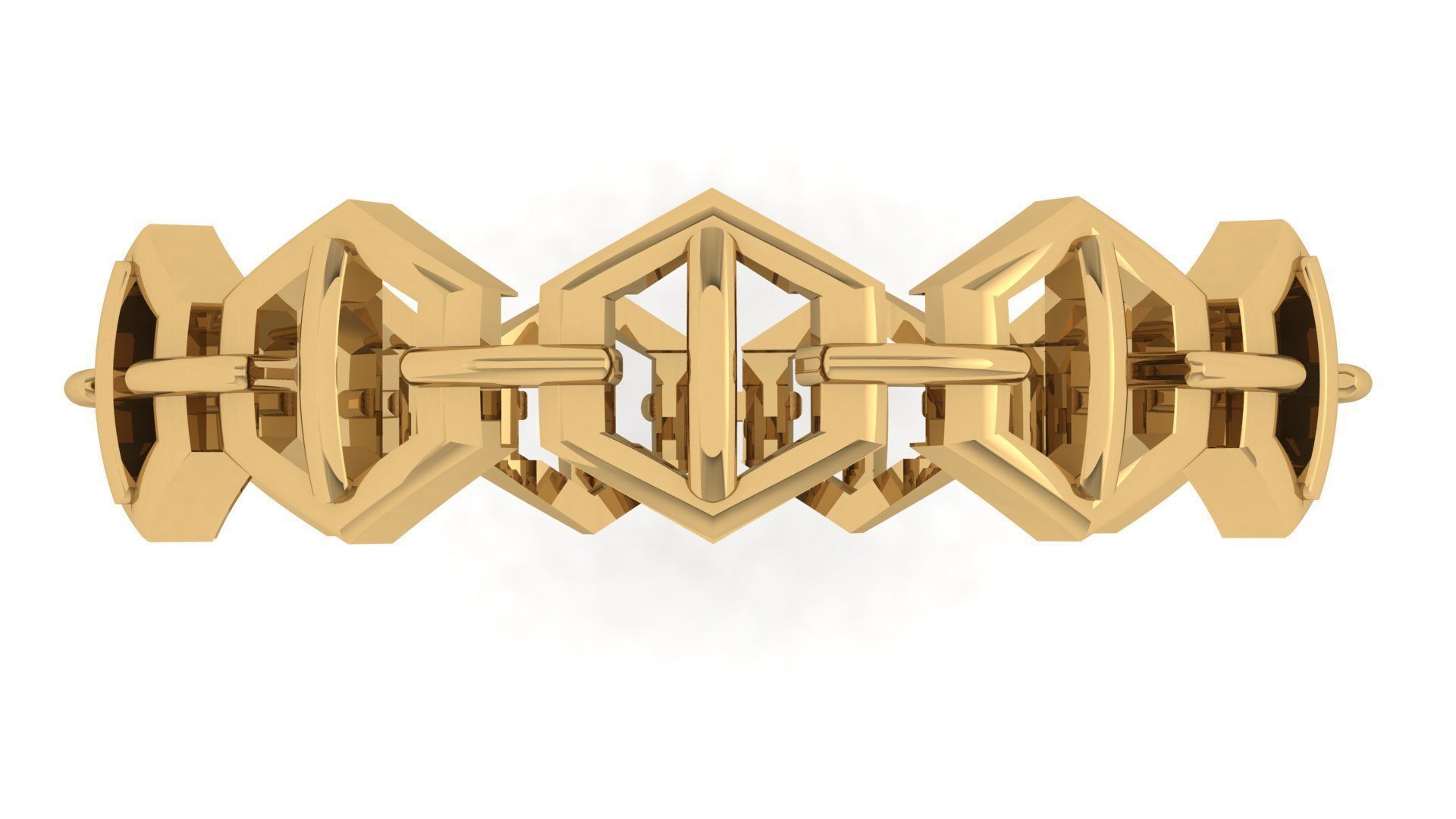 Plain Band ring 20 3D print model_1