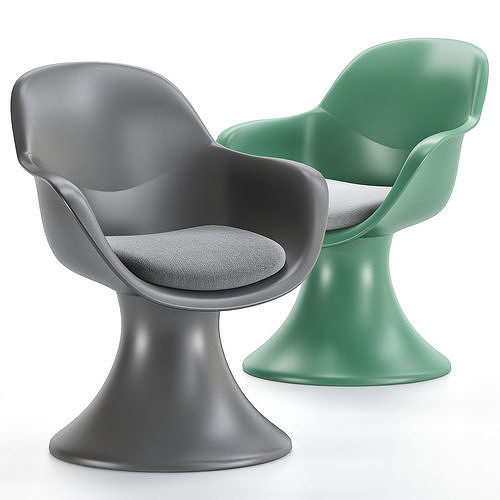 armchair Sandro 3d model Low-poly 3D model