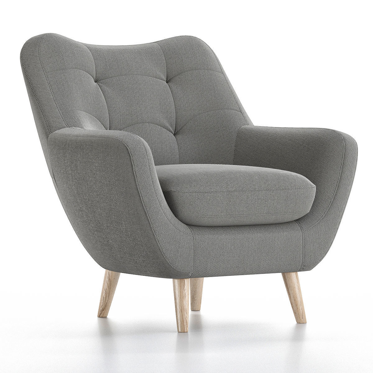 ARMCHAIR VITIO Ocean 3d model Low-poly 3D model_1