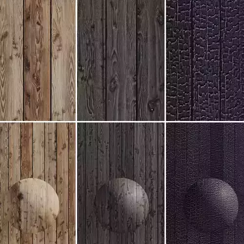 Burnt wood  Texture