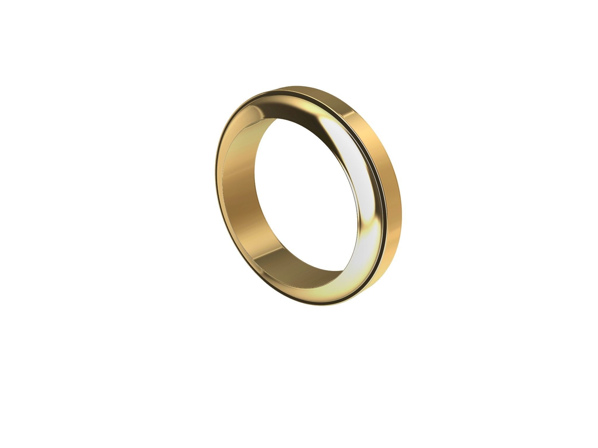 4 sizes wedding band 6534 stl verified 3D print model_18