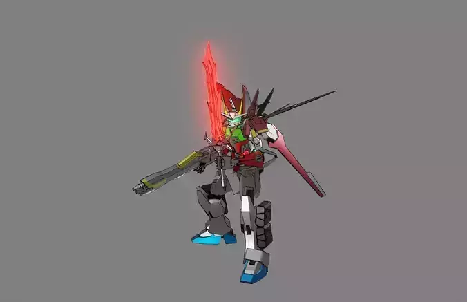 Attacker Gundam B 13