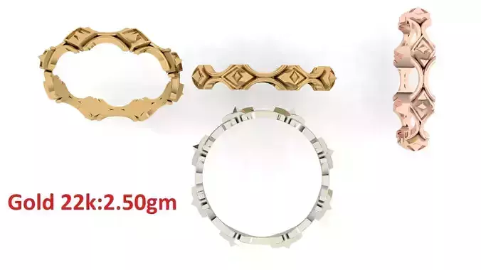 Plain Band ring  26 3D print model