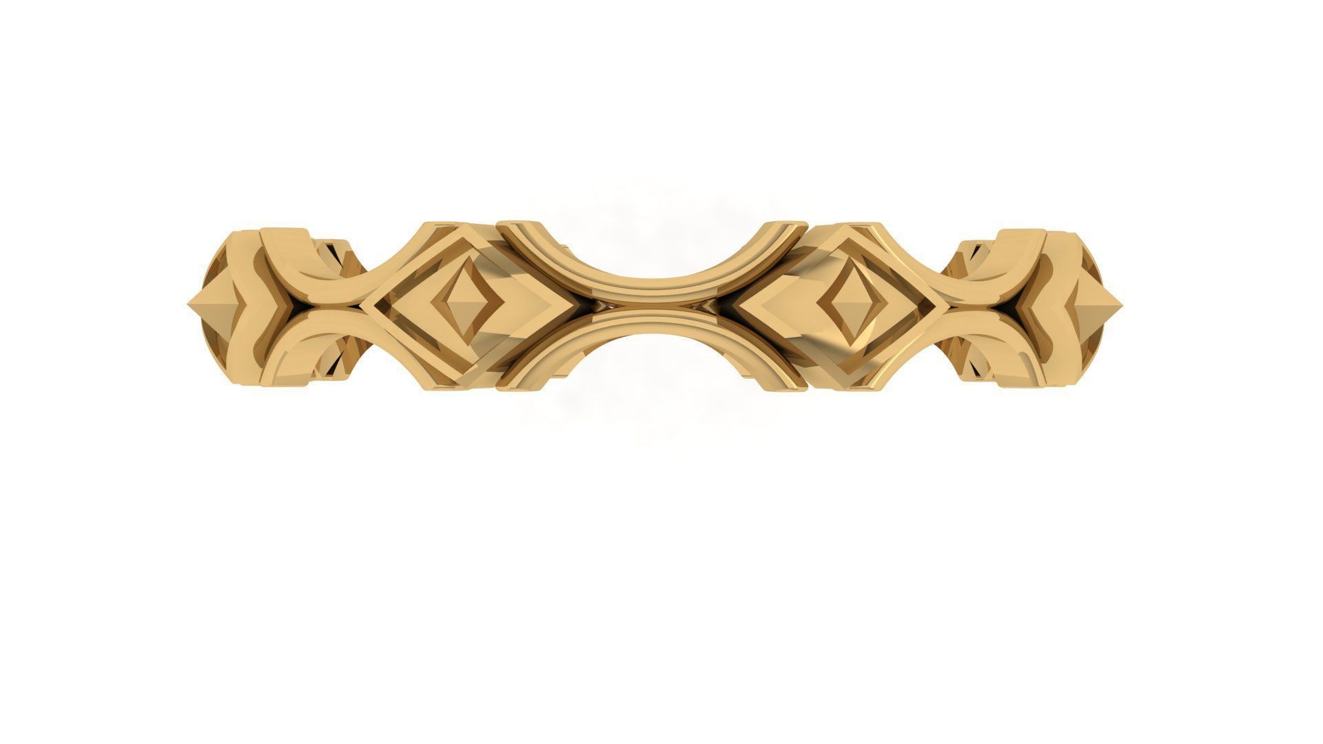 Plain Band ring  26 3D print model_1