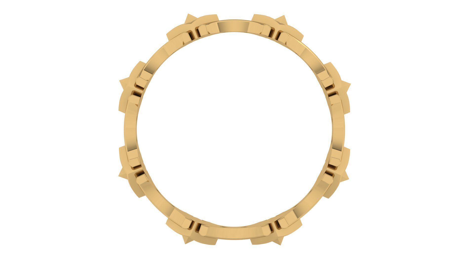 Plain Band ring  26 3D print model_2