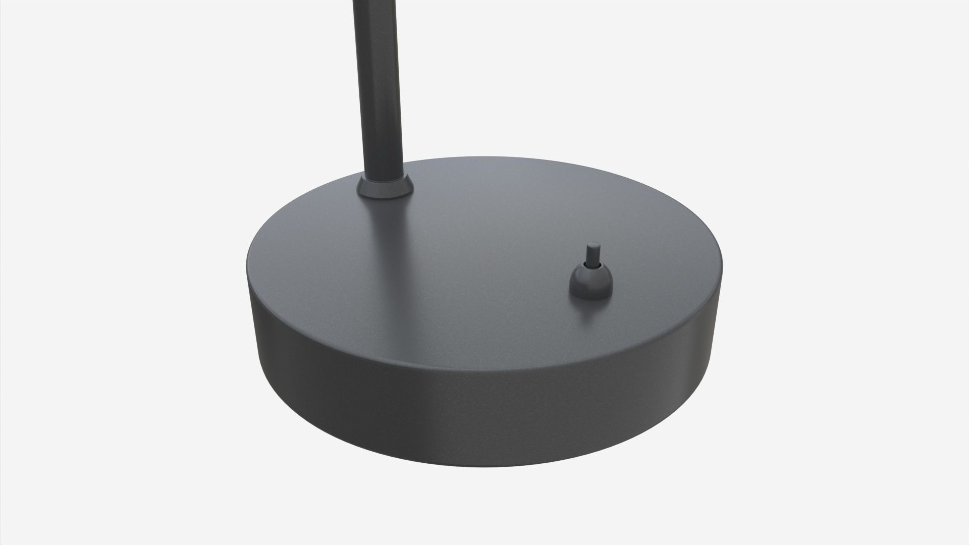 Piano metal table lamp 3D model_2