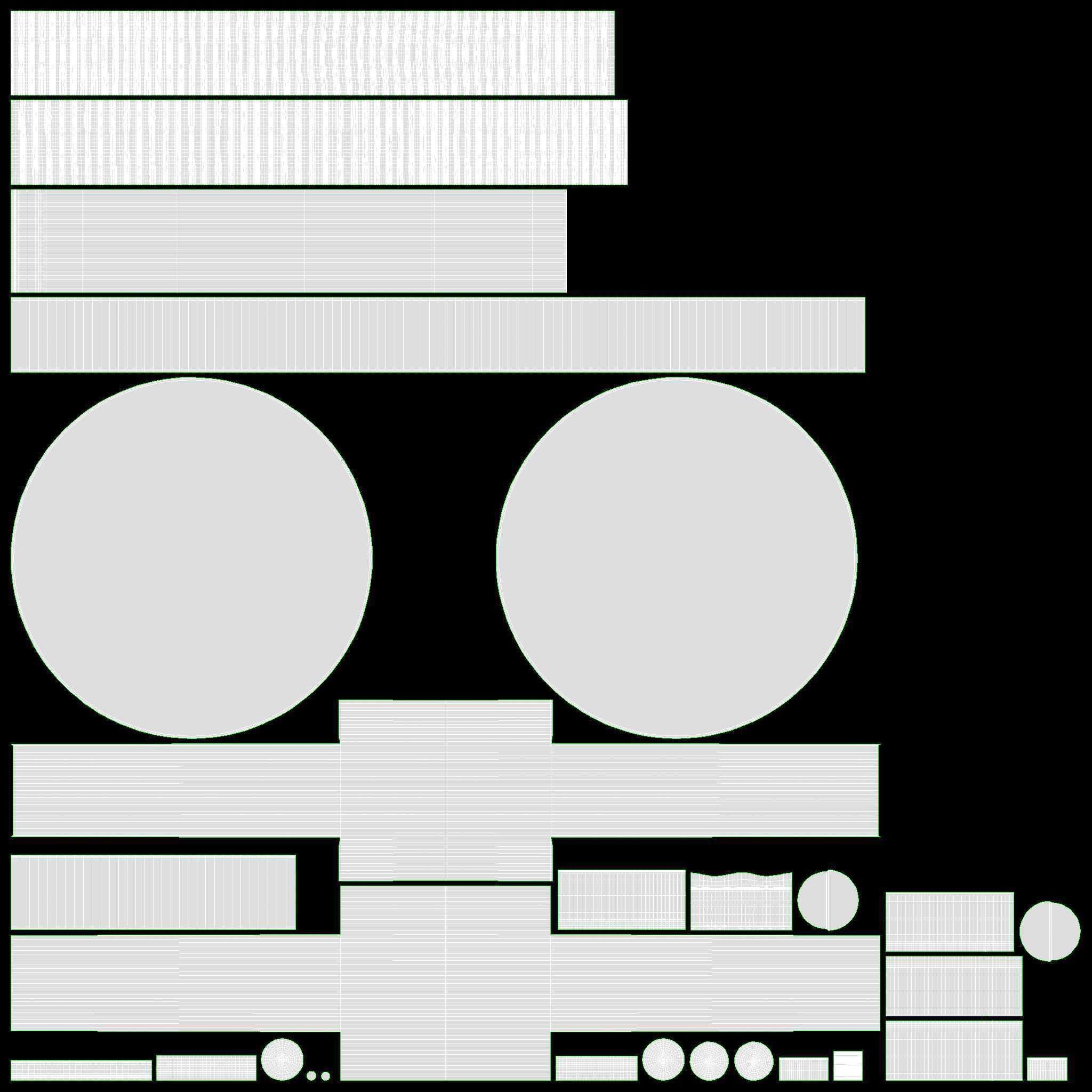 Piano metal table lamp 3D model_10