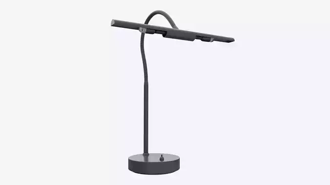 Piano metal table lamp