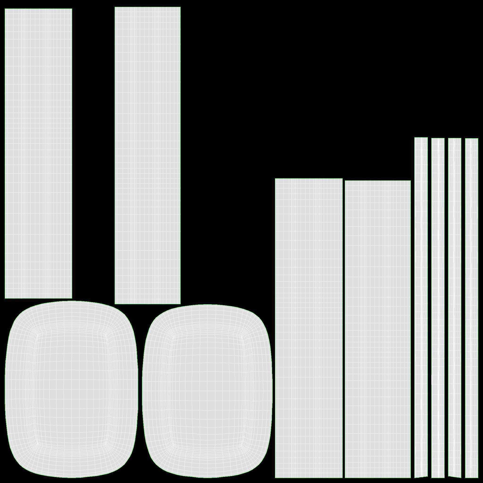 Plastic Food Tray with Wrap 3D model_10