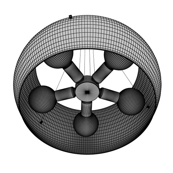 43 Lamps Mega Pack 3D model_61