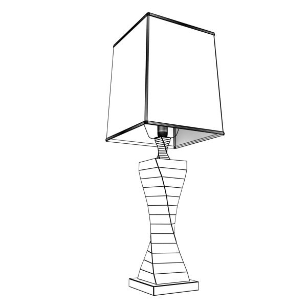 43 Lamps Mega Pack 3D model_83