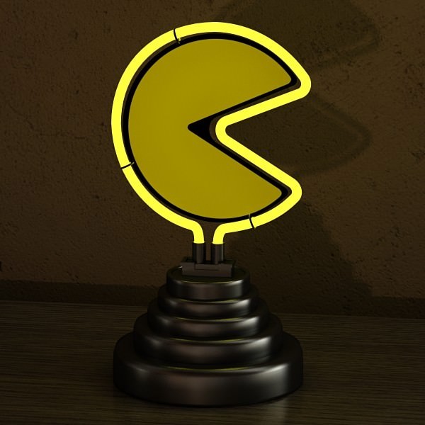 43 Lamps Mega Pack 3D model_46