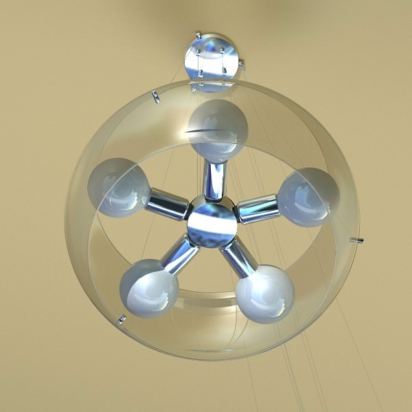 43 Lamps Mega Pack 3D model_60