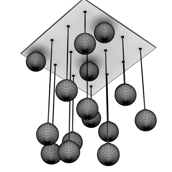 43 Lamps Mega Pack 3D model_57