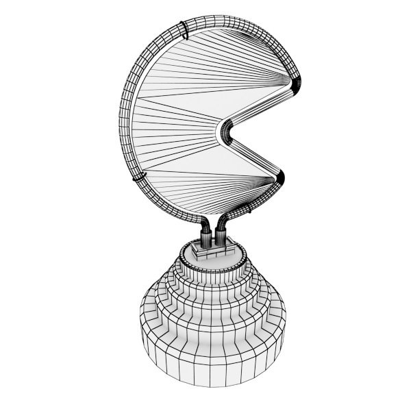 43 Lamps Mega Pack 3D model_47