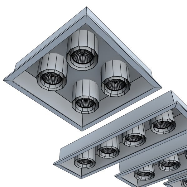 43 Lamps Mega Pack 3D model_37