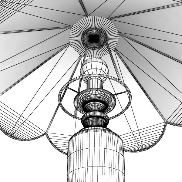 43 Lamps Mega Pack 3D model_89