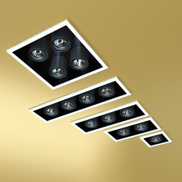 43 Lamps Mega Pack 3D model_36