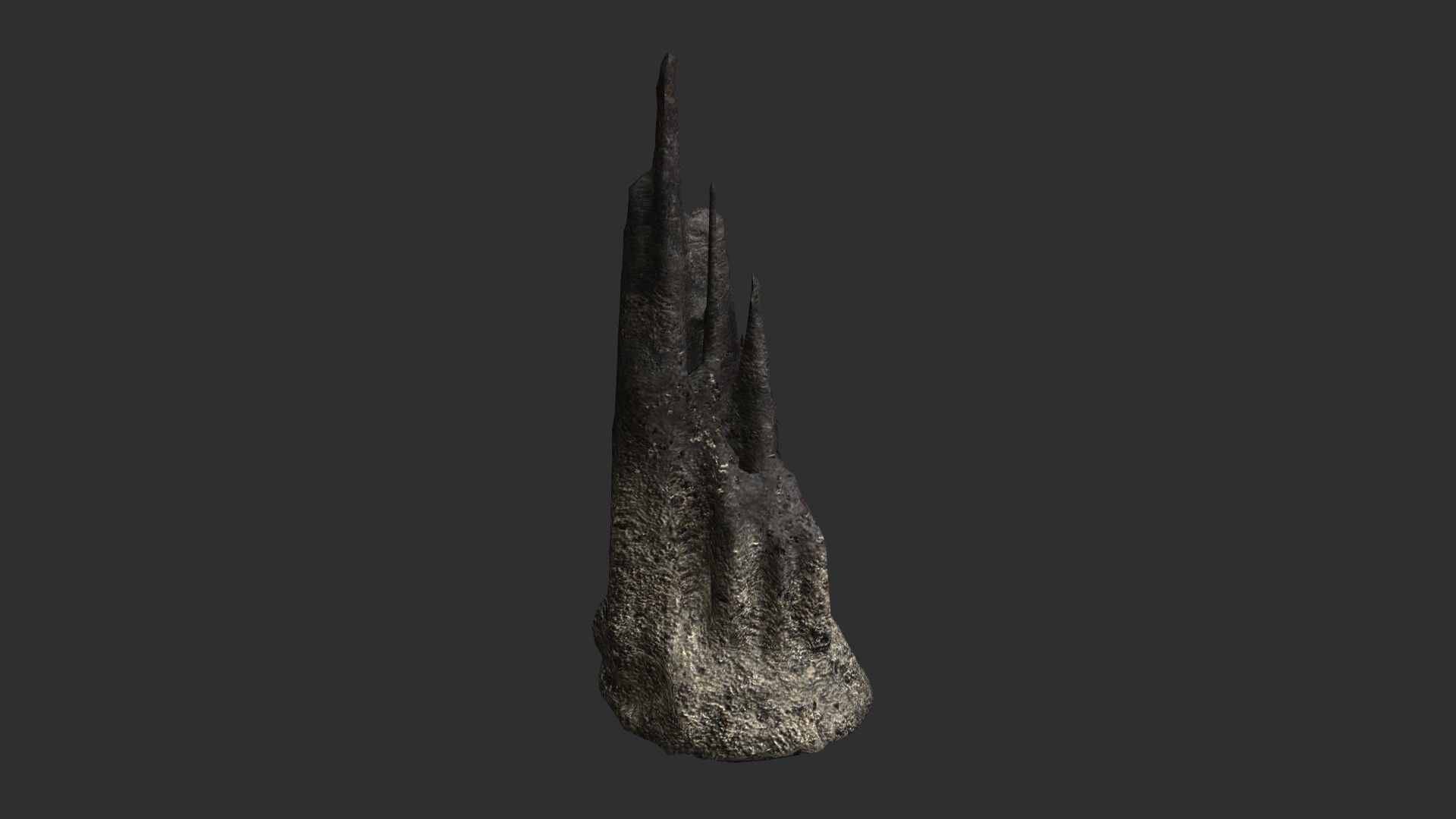 Cave Rock Pack 1 - Light Low-poly 3D model_13