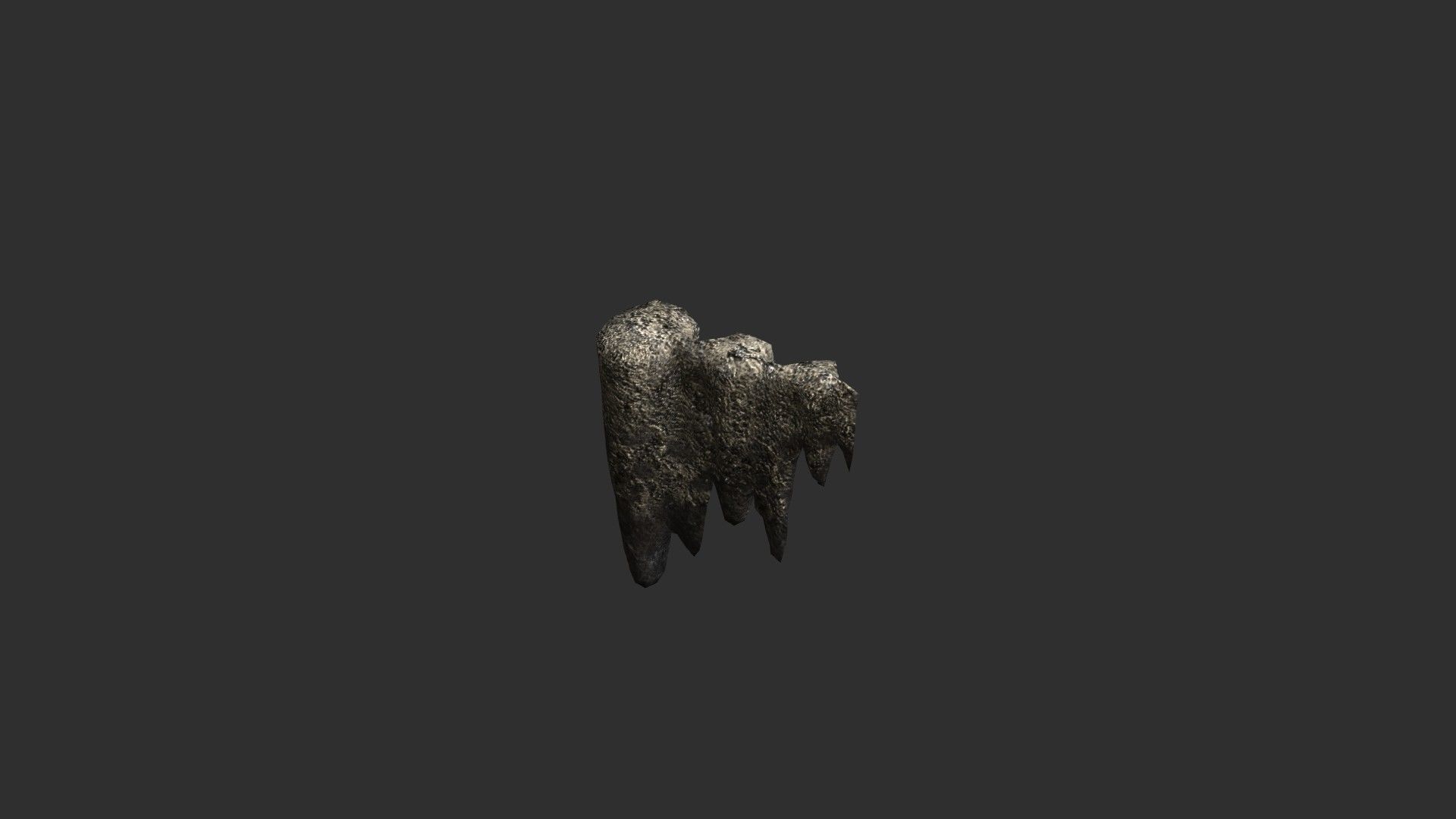 Cave Rock Pack 1 - Light Low-poly 3D model_10