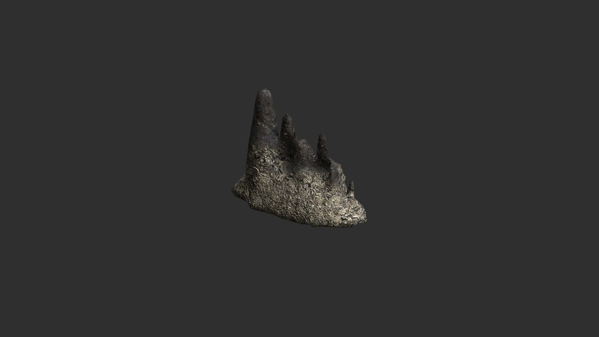 Cave Rock Pack 1 - Light Low-poly 3D model_15