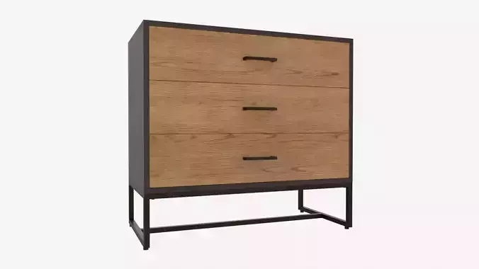 Sideboard Amsterdam 01 3D model