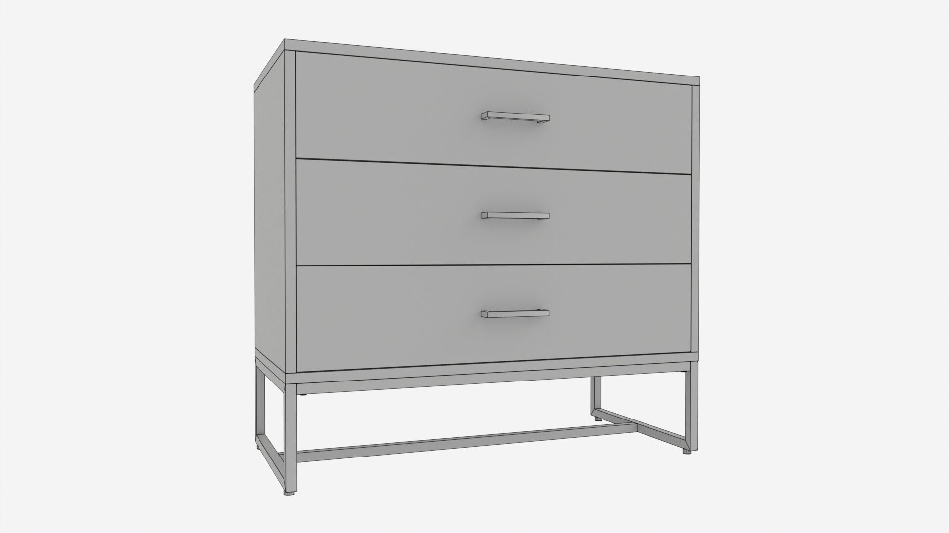 Sideboard Amsterdam 01 3D model_5