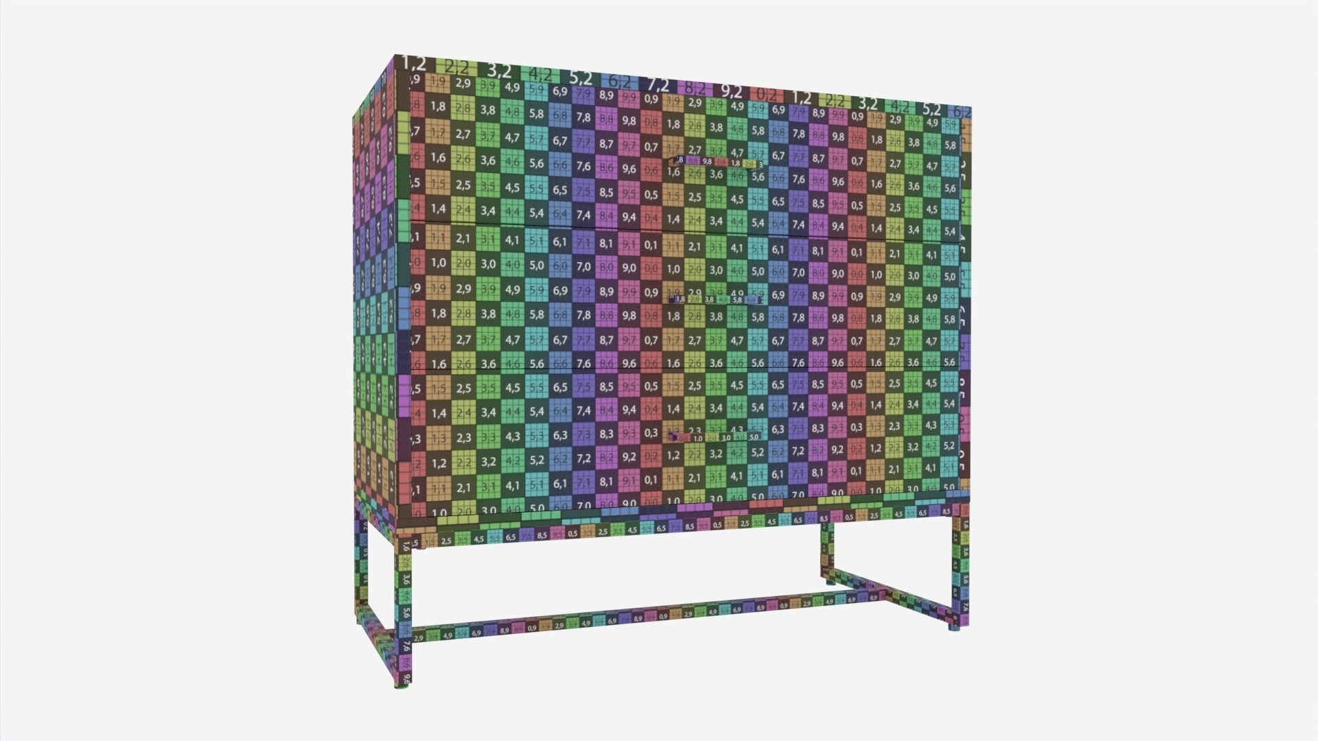 Sideboard Amsterdam 01 3D model_6