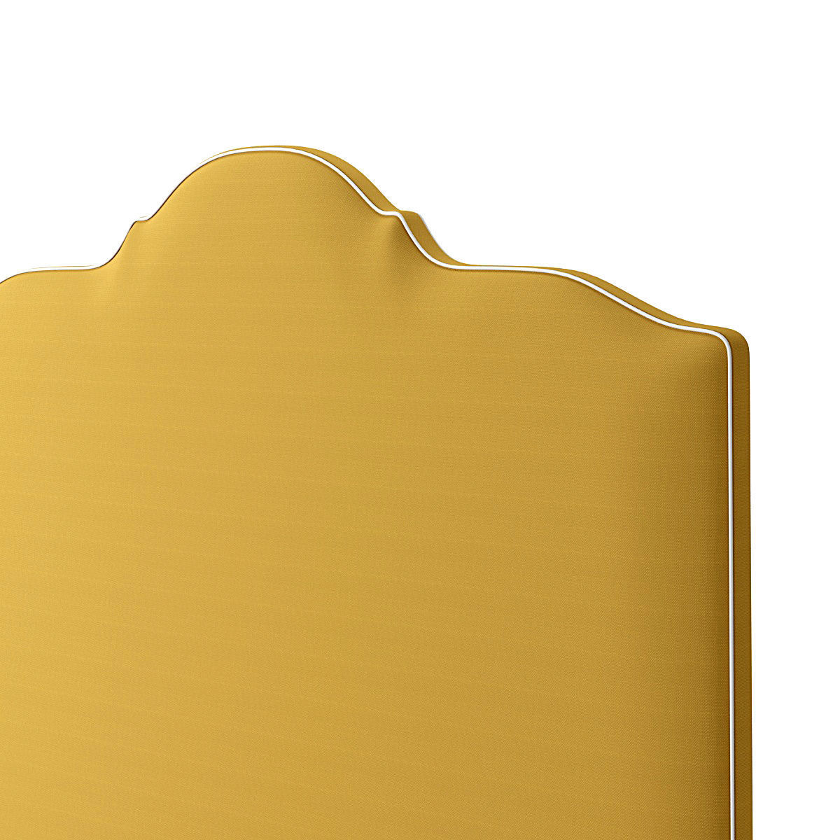 Headboard 3 double upholstered 3D model_2