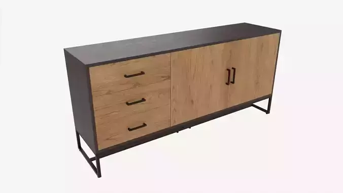 Sideboard Amsterdam 03 3D model