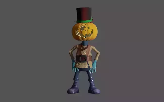 Pumkin 24 3D model