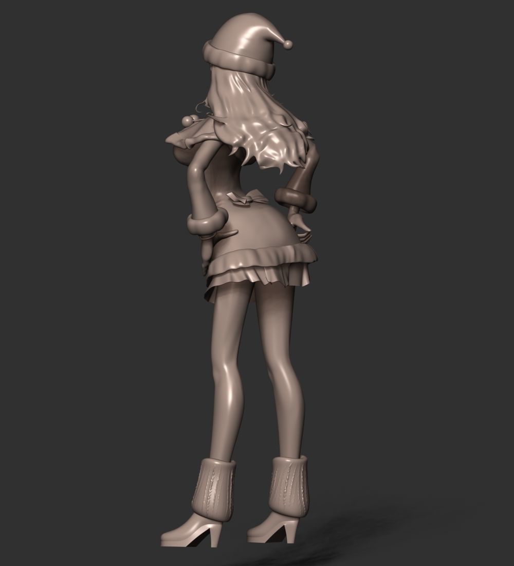 Nami Xmas - One Piece 3D print model_19